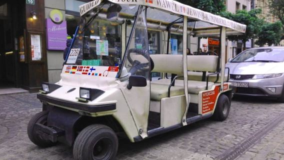 Krakow: Jewish Quarter and Schindler Factory by Golf Car