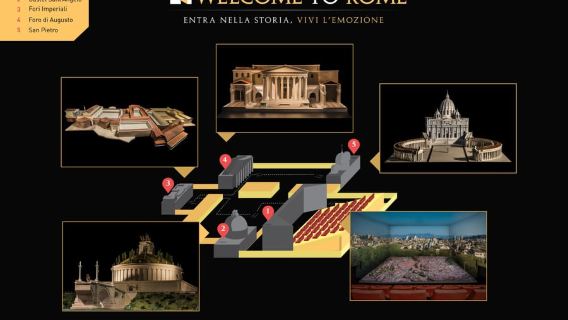 ローマ:ローマへようこそ 没入型マルチメディアショー