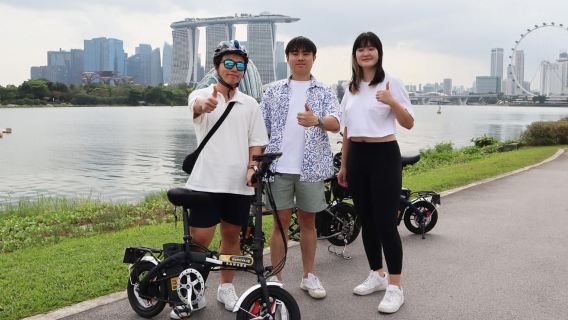 Singapur: E-Bike-Erlebnis (Verleih und Tour)