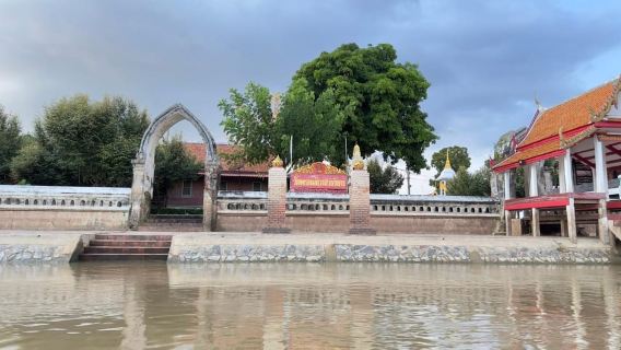 Depuis Ayutthaya : promenade en bateau à la découverte du patrimoine d'Ayutthaya