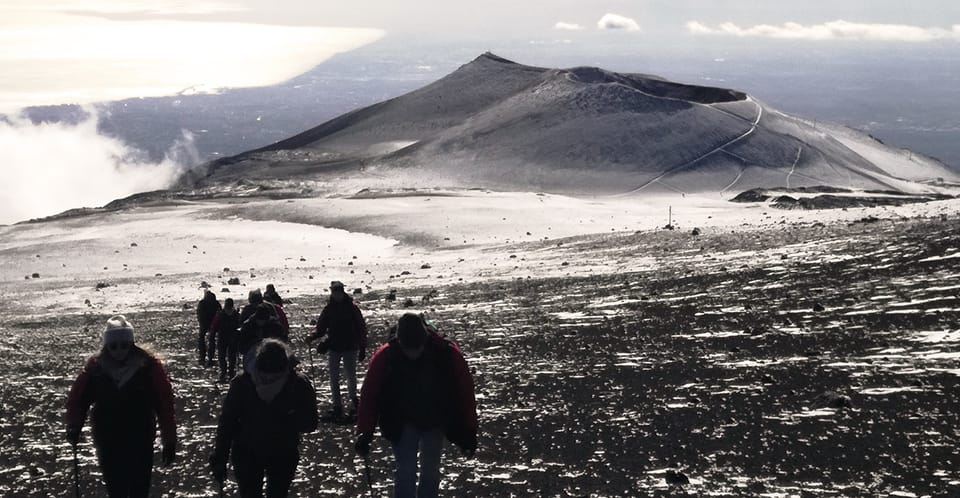Etna South: High Altitude Winter Trek with an Alpine Guide