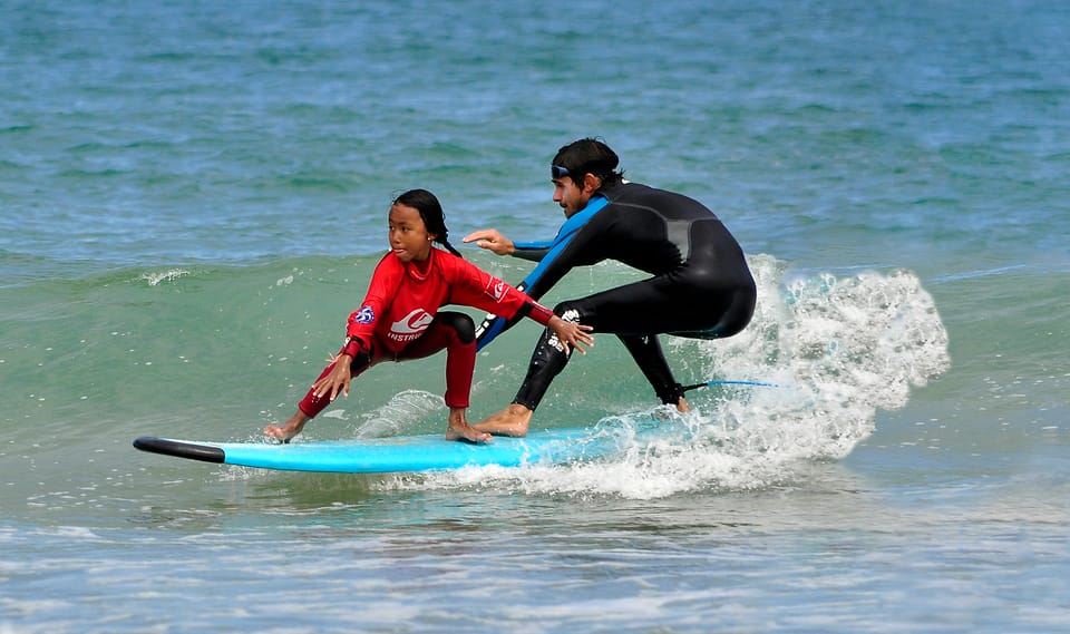 Santander: Clases de surf en Playa de Somo