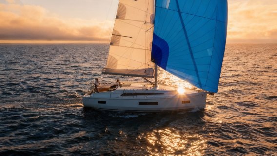 【清水灣遊艇帆船包船】海南陵水清水灣德國進口巴伐利亞 V42單體帆船包船出海海釣觀光～睇海上美景玩水上娛樂