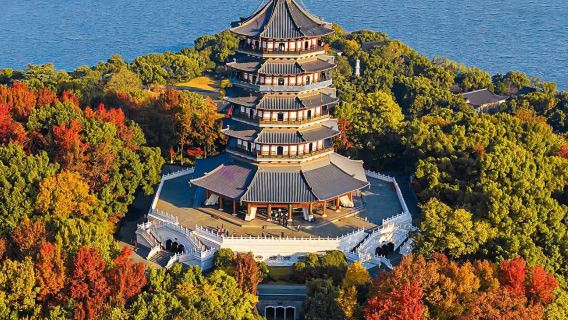 Half-Day Hangzhou Tour: Leifeng Tower + West Lake Cruise (No Island Visit) with Live Guide