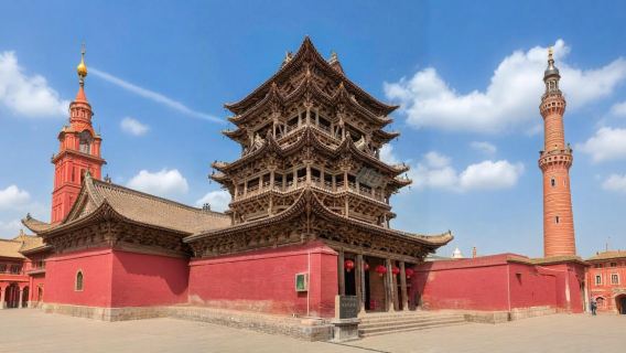 李家大院+飛雲樓+後土祠+馬村磚雕+青龍寺+稷王廟一日遊