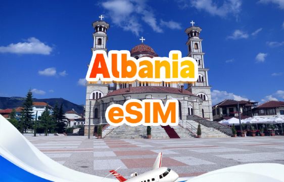 eSIM 4G de Albania | Paquete de datos diario/total | 500MB/día - 30 GB de datos totales | 1-30 días | Formato de 24 horas | QR code
