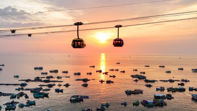Phu Quoc: Kanutour zu 3 Inseln mit Seilbahn & Buffet-Mittagessen