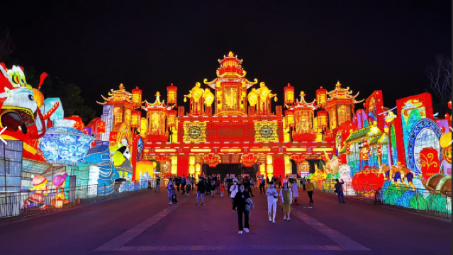 Zigong China Lantern World Admission Ticket + Zigong New Year Banquet 1-Day Tour