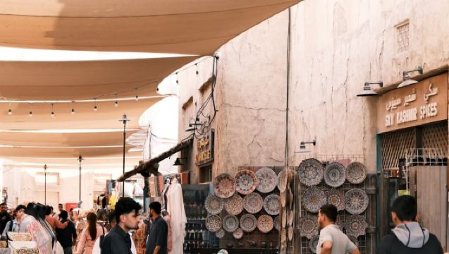 阿拉伯聯合大公國杜拜-阿法迪街區-黃金市場-杜拜相框【市區飯店接駁】