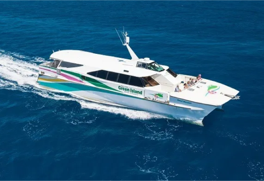 [Optional Snorkeling/Glass Bottom Boat] Cairns Big Cat Green Island Half-Day Tour AUD 95.13