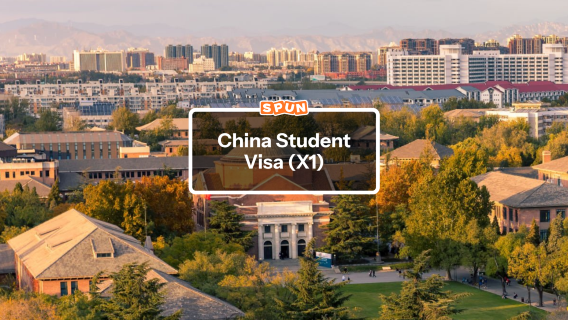 China Student Visa (X1) | Full-time Study | Refundable