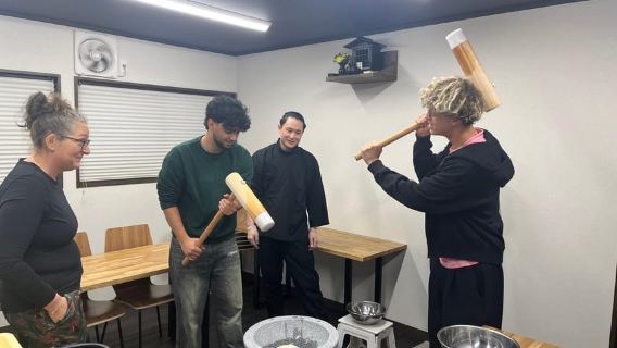 Takayama: Mochi-Making Experience at a Buddhist Temple