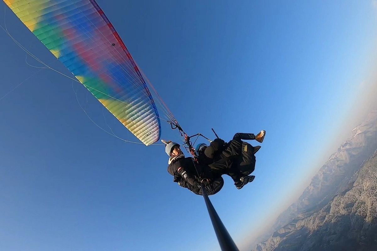 安吉雲空飛行營地滑翔傘飛行體驗【飛行高度500米+專業教練帶飛】