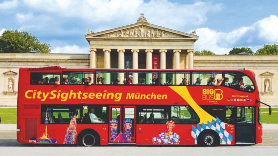 Munich BIG BUS TOUR sightseeing bus hop-on hop-off tour in Munich, Germany
