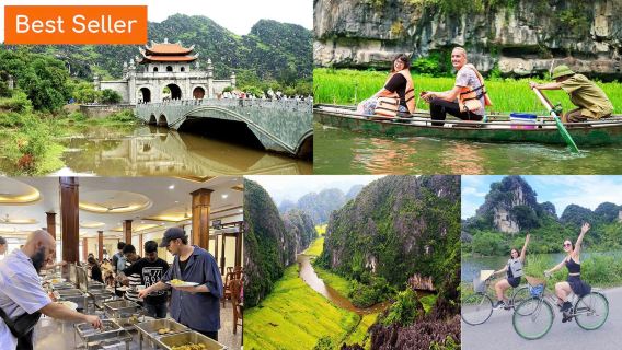 Hoa Lu - Tam Coc - Mua Cave - 1 day tour from Hanoi - Small group - Limousine