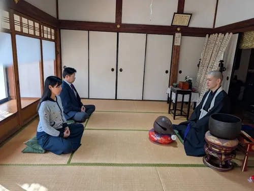 京都宇治 宝善院 座禅体験と精進スイーツ『寺院ごまプリン』 | Trip.com