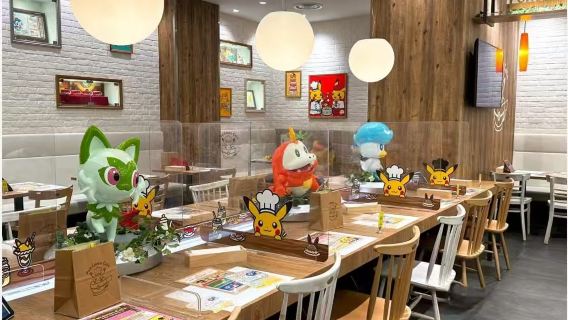 Tempahan Makan di Tokyo Pokémon Cafe/Tokyo Pokémon Cafe