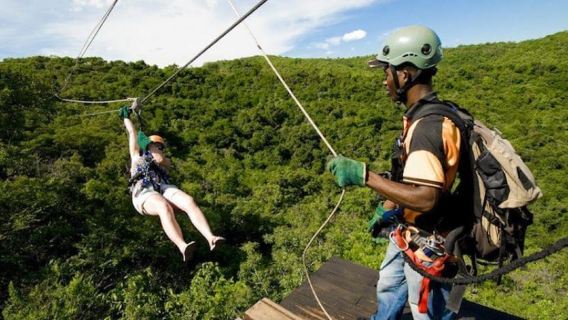 Hazyview: 2.5-Hour Sabie River Zip Line Experience