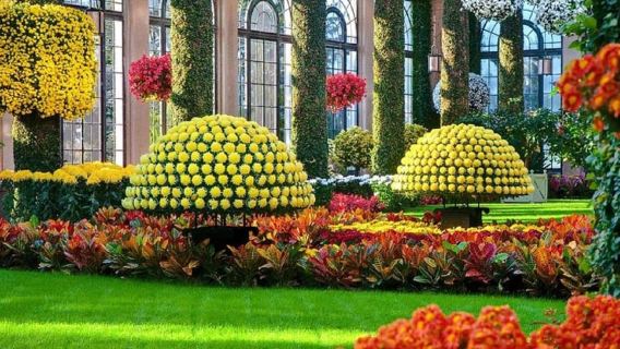 From NY:Shri Swaminarayan Mandir,Longwood Gardens 1-day Tour