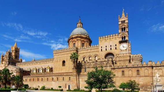Desde Taormina: Excursión de un día a Palermo y Cefalú