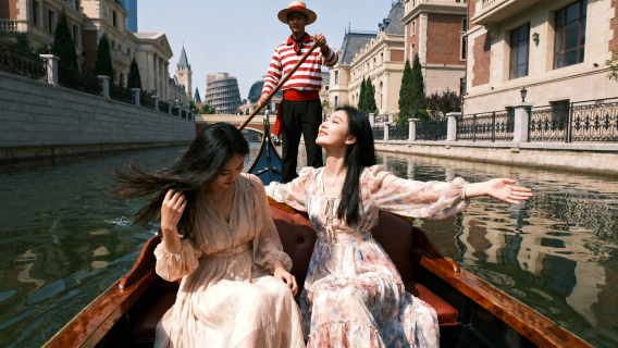 다롄 하이창 동방수성 여행 사진[현장수집 [완전편집] 절묘한 사진 여행 따라하기 부모-자녀 사진 커플 가족사진]