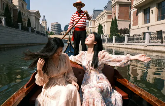 大連東方威尼斯水城Trip Moments【跟拍攝影親子照情侶閨蜜兒童跟拍家庭Trip Moments】