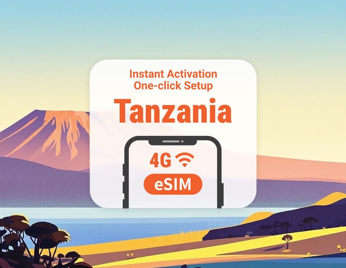 Tanzania eSIM | ChatGPT | 1–30 Days | Instant QR
