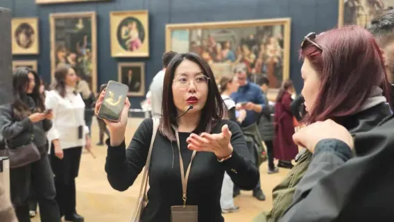 法國巴黎羅浮宮2小時中文導覽半日遊持證官導可私人導覽巴黎聖母院