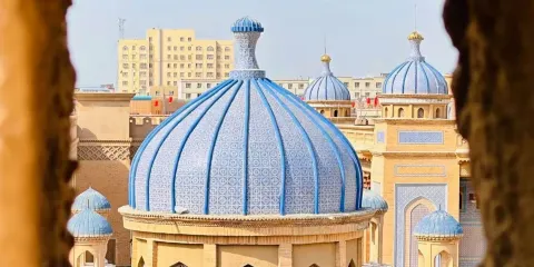 葉爾羌古國莎車民俗阿曼尼沙汗紀念陵+英吉沙土陶村小刀村一日遊