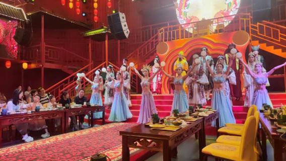 Foshan: Shangjing Imperial Banquet • Immersive Tang Dynasty Feast Experience [Ancient Charm + Royal Banquet + Classical Music & Dance Performance + Optional Traditional Makeup Experience]