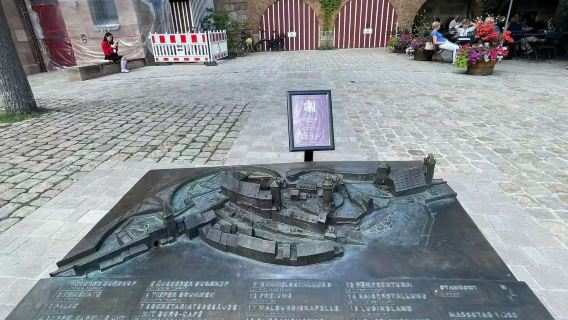 Kastil Nuremberg + Gereja Our Lady di Nuremberg + perjalanan satu hari ke Alun-alun Balai Kota Nuremberg