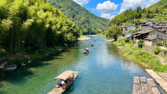 楠溪江一日游·苍坡古村+丽水古街+永嘉书院+狮子岩+陶公洞