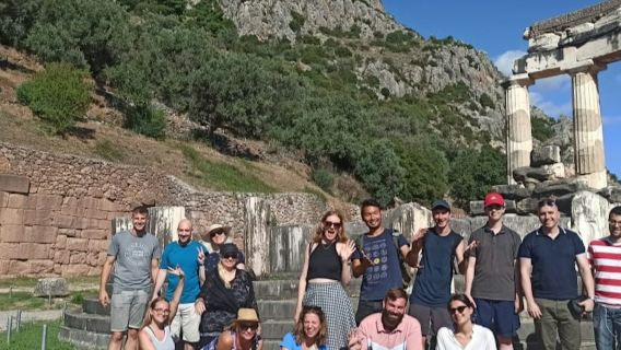 Дельфы: Виртуальный тур + трансфер из Афин (без входного билета)