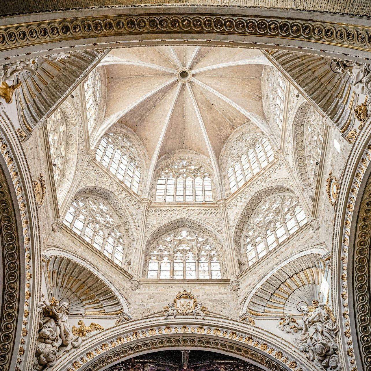 Seidenbörse, Kirche San Nicolás & Kathedrale: Geführter Rundgang