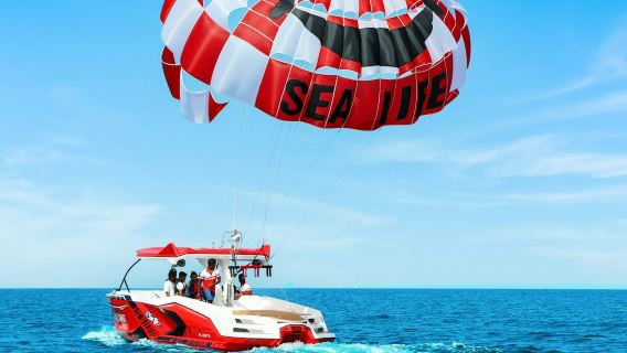 ดูไบ: ประสบการณ์พาราเซลลิ่งชมวิวปาล์มและเจบีอาร์