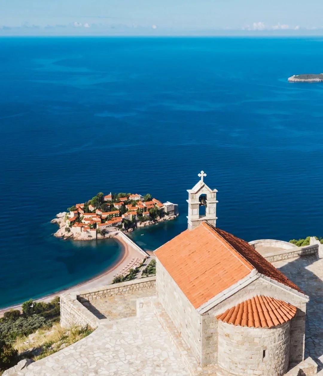 佈德瓦聖斯特凡島+巴德瓦老城+斯維蒂·斯特凡海灘一日遊