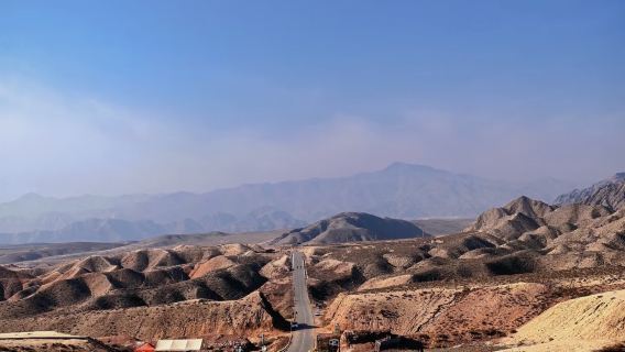 銀川出發|騰格裡沙漠+66號公路+沙坡頭|包車&地陪