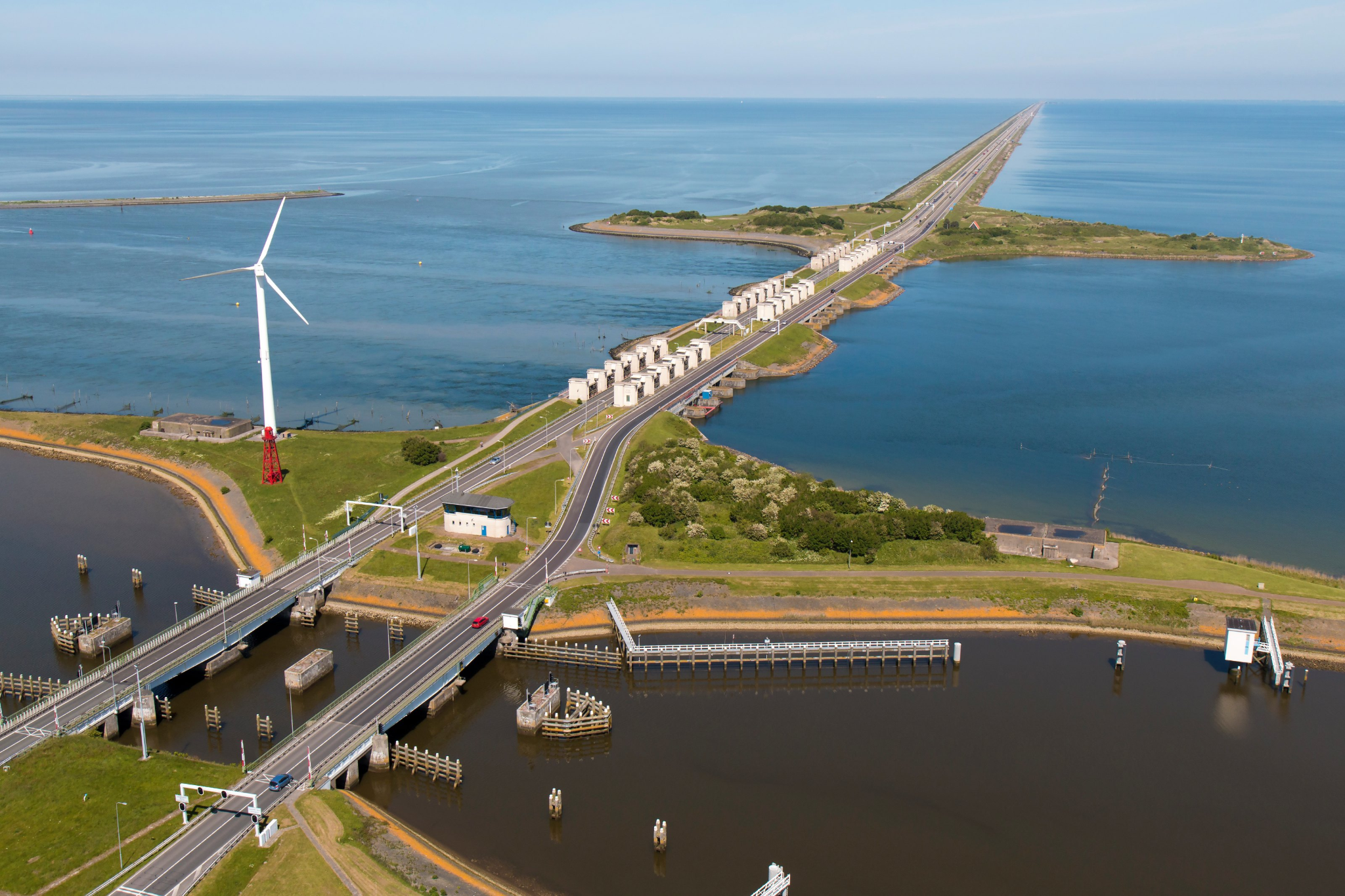 Tour di un giorno alla diga Afsluitdijk e al museo Fries