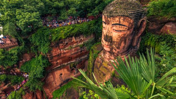 ทัวร์หนึ่งวันพระใหญ่เล่อซาน: การจองตั๋ว + รถส่วนตัวรับส่ง [ออกเดินทางสาย]