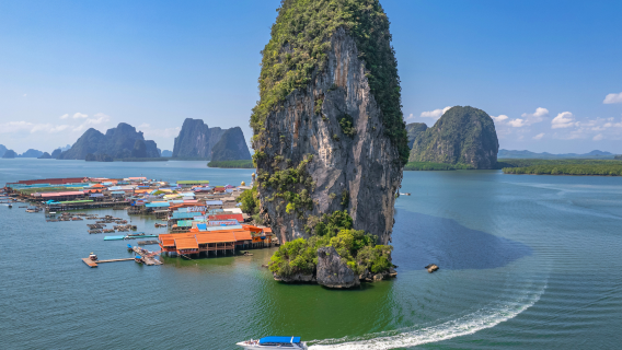 Phuket: James-Bond-Insel Sonnenuntergang & Entspannung – Kanu-Erlebnis mit Speedboat