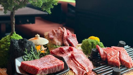 Chongqing|Samurai's Beef · Wagyu Yakiniku finalista de la Perla Negra (tienda de The Ring en Chongqing) asado en vivo por maestros carniceros samuráis