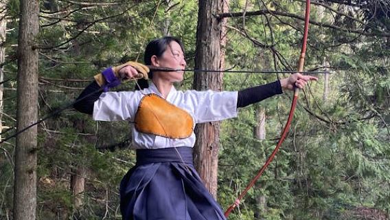 Outdoor Kyudo Archery Experience in Hiroshima