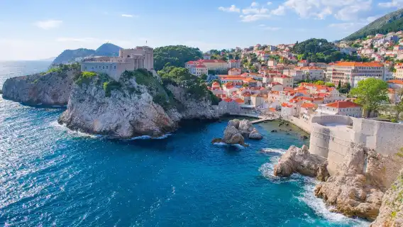 เมืองเก่าดูบรอฟนิก + ป้อมโลเวอร์เยนัค + สวนพฤกษศาสตร์ทรีสเตโน