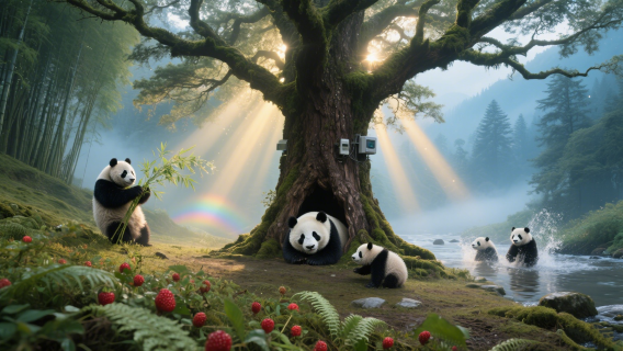 【獨立團】臥龍中華熊貓神樹坪基地一日遊-含門票-三環內免接送