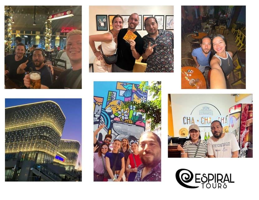 Historic Downtown Walking Tour Day and Night life