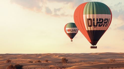 Dubai Hot Air Balloon ride with Private Transfers Day Tours 4