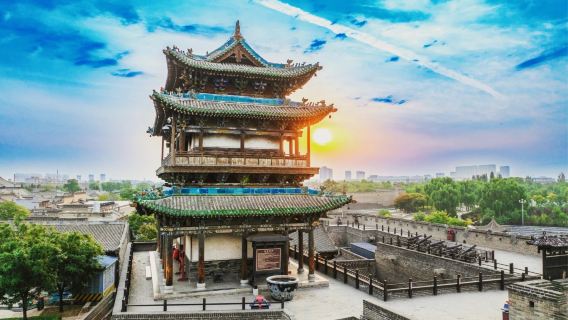 Tur Kelompok Kecil Kota Kuno Pingyao / Pemandu Pribadi / Pemandu Ahli / pemandu wisata penjelasan oleh pemandu wisata