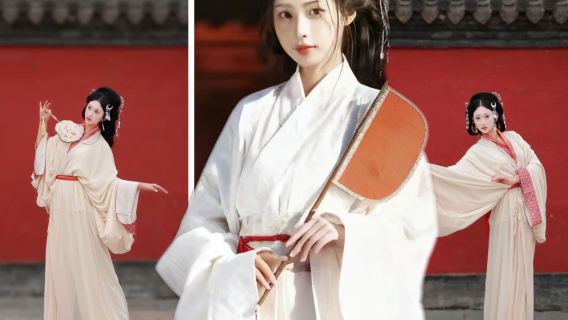 (Shenyang) Experiencia de sesión de fotos con Hanfu en el Palacio de Otoño (alquiler de Hanfu + maquillaje y peinado exquisitos + sesión de fotos individual opcional + variedad de vestuario a elegir + experiencia de servicio de 10)