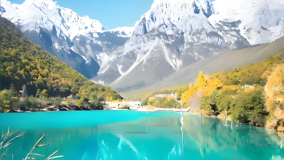 Lijiang Yulong Snow Mountain Attraction: Spruce Meadow + Blue Moon Valley 1-day Tour (Golden Sunrise)