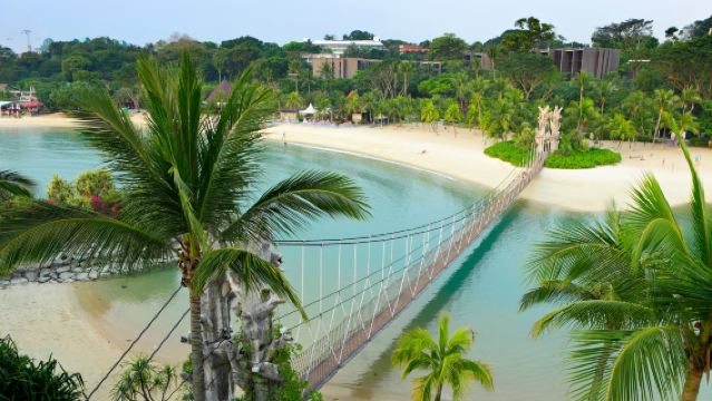 新加坡聖淘沙+巴拉灣島+新加坡環球影城一日遊